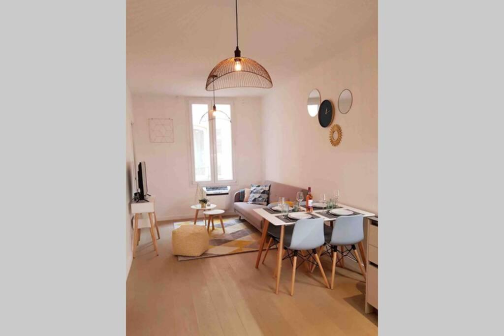 Appartement 2 chambres refait à neuf, climatisé, à 2 min de la mer Nice Extérieur photo